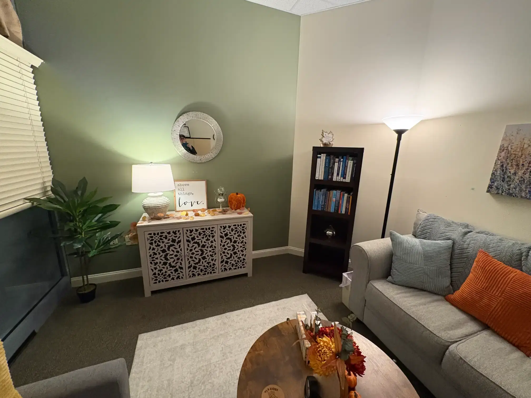 Office interior view