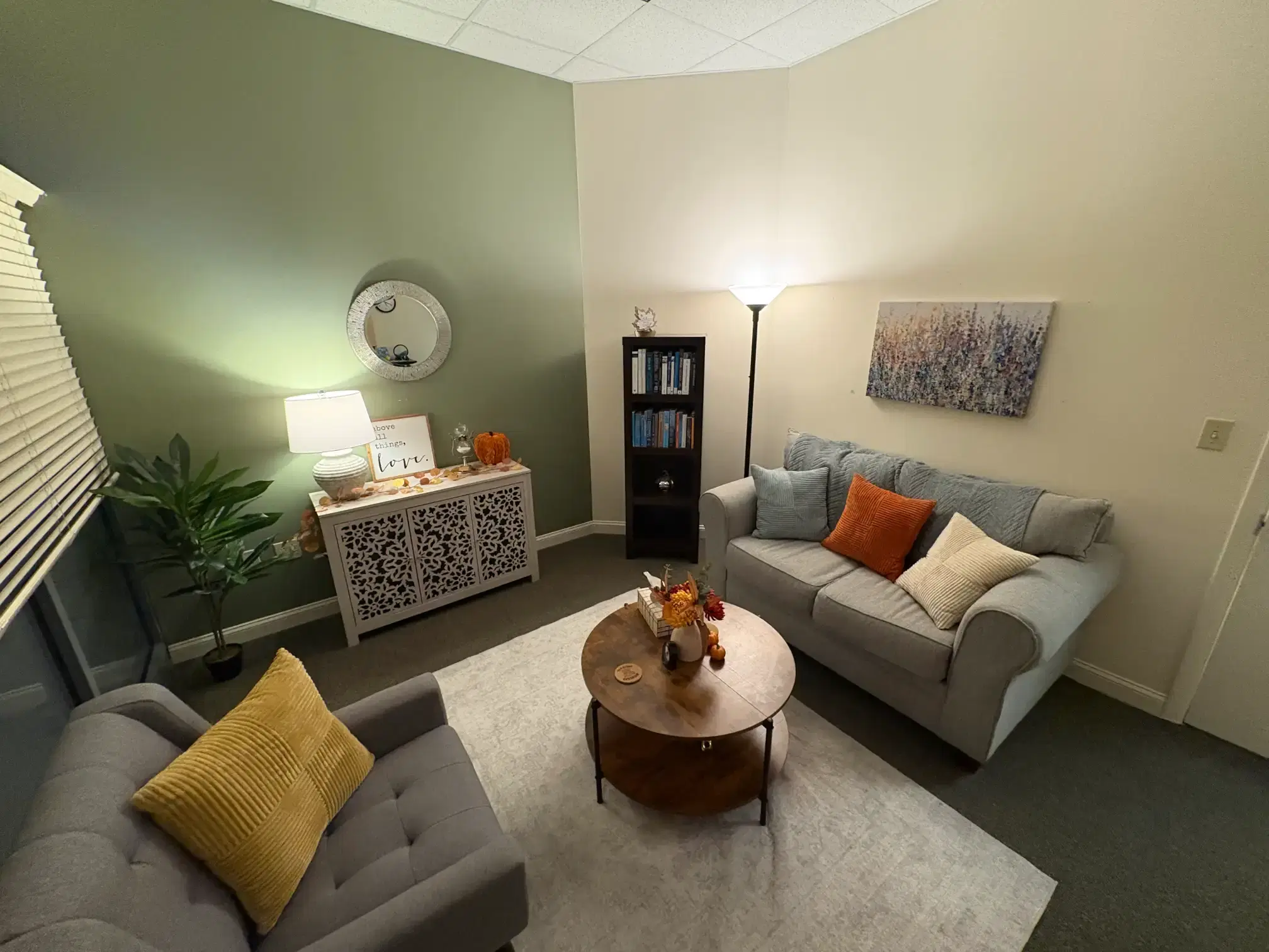 Office interior view